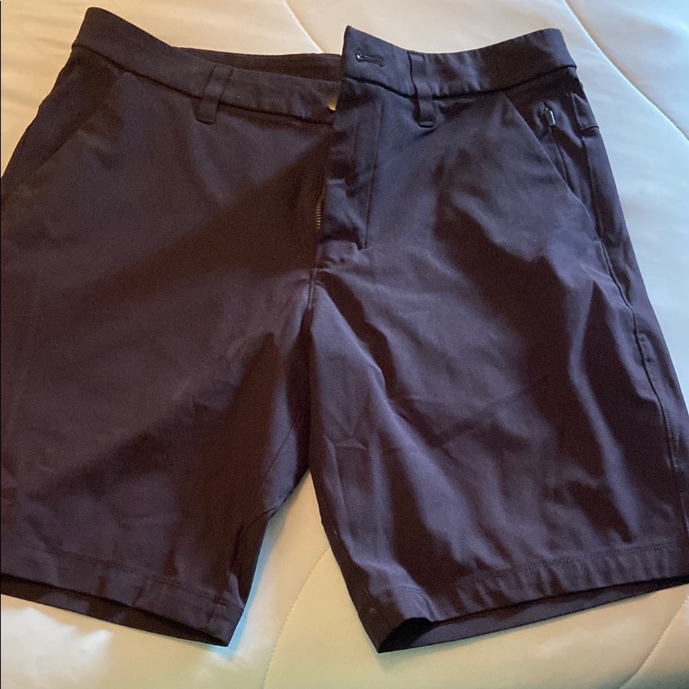 Lululemon Athletica Black Hybrid Shorts Versatile Design
